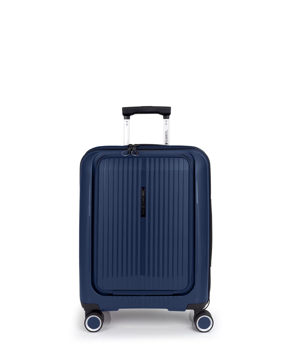 gabol-brooklyn-maleta-de-cabina-r-gida-expandible-55x40x22-25-cm-azul image 1