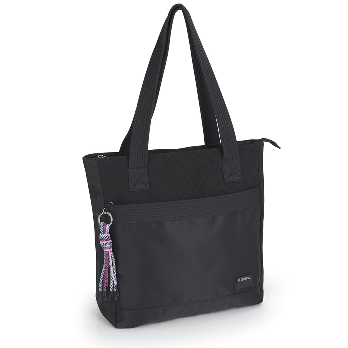 gabol-bolso-shopper-aroa-negro-nylon-resistente-al-agua image 5