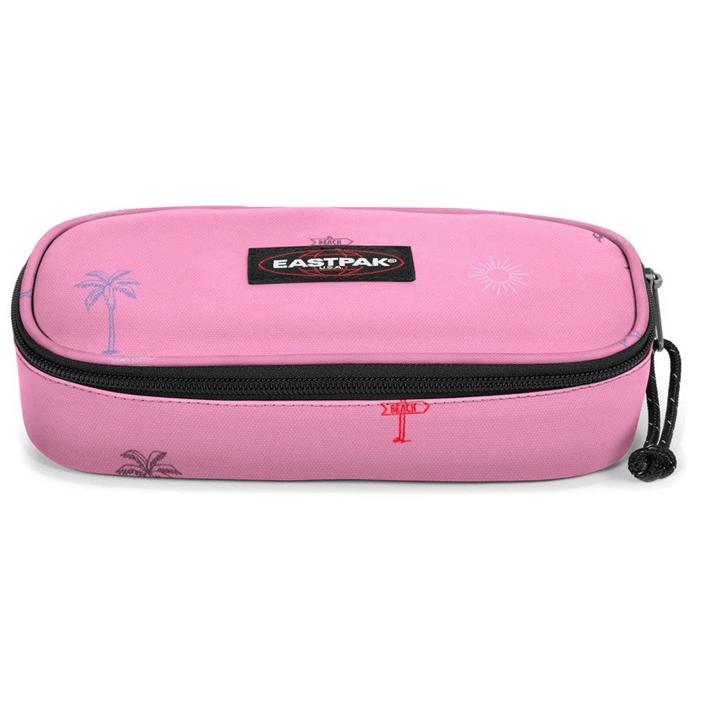 eastpak-oval-single-estuche-22-cm-flower-shine-black-negro image 6