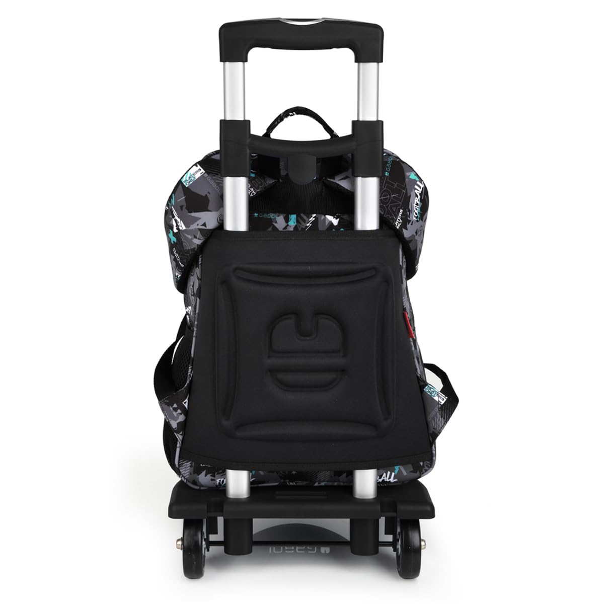 gabol-score-mochila-escolar-adaptable-a-carro-30x40x12-cm-negro image 2