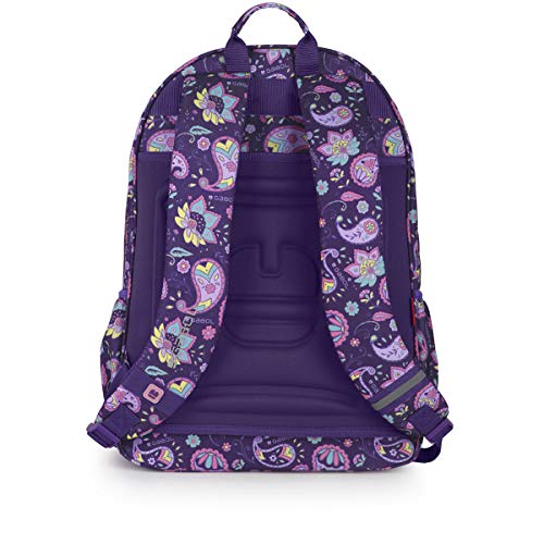 gabol-pranah-mochila-adaptable-a-carro-para-ni-as-color-morado-espalda-termoform image 7