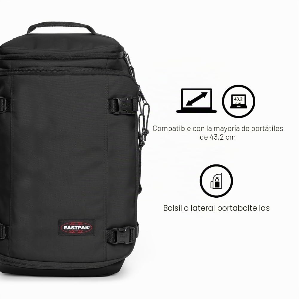 eastpak-carry-pack-bolsa-de-viaje-con-compartimento-para-port-til-de-17-30-l-neg image 7