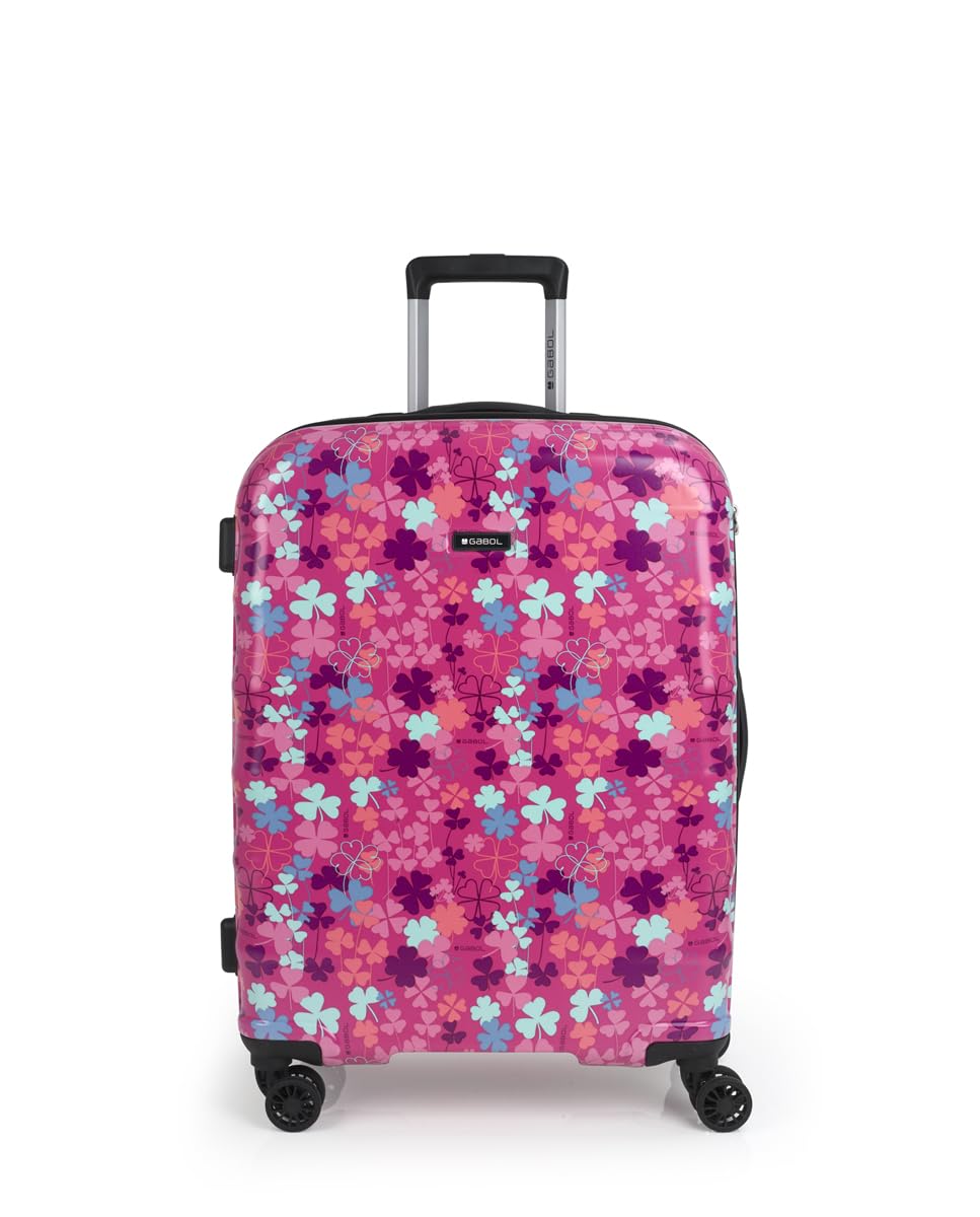 gabol-maleta-mediana-infantil-r-gida-clover-47x66x25-cm-65-2l-con-4-ruedas-doble image 1