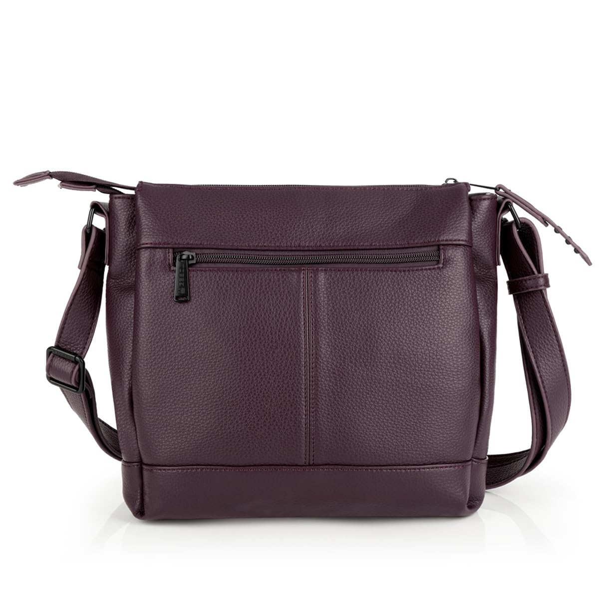 gabol-bolso-tres-compartimentos-olivia-burdeos-28x25x7-cm-satchel-mujer image 3