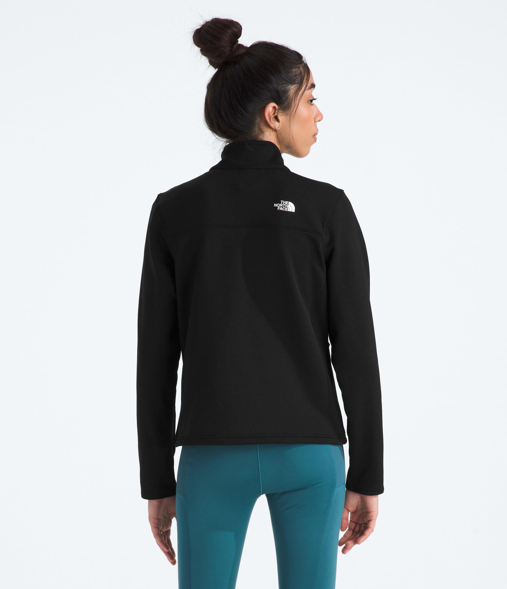 the-north-face-chaqueta-de-forro-polar-cedar-trail-grid-para-mujer-ligera-y-tran image 3