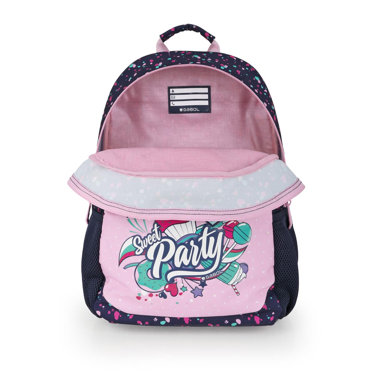 gabol-mochila-escolar-party-adaptable-a-carro-31x41x15-cm-azul-marino image 4