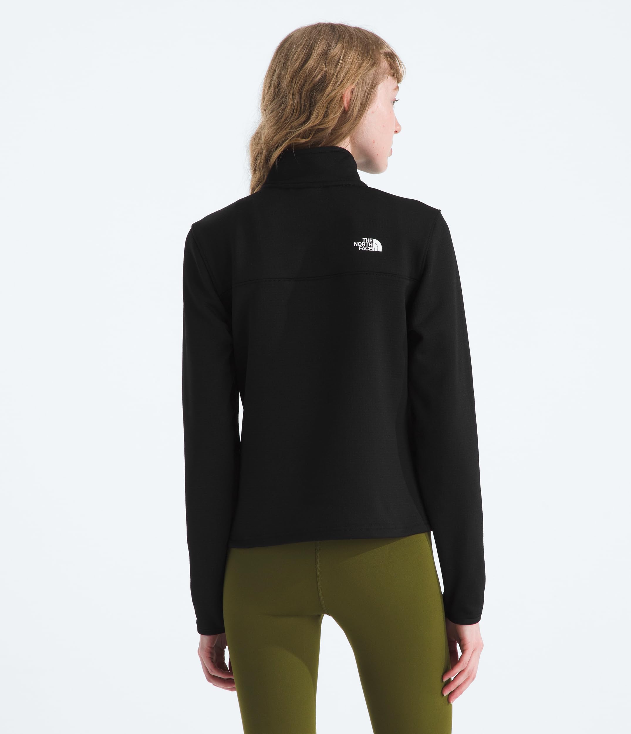 the-north-face-chaqueta-de-forro-polar-mujer-cedar-trail-grid-cremallera-1-4 image 2