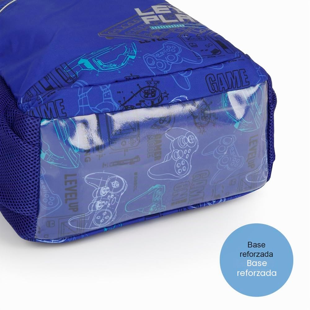 gabol-mochila-escolar-adaptable-a-carro-gaming-31x41x15-cm-espalda-termoformada- image 5