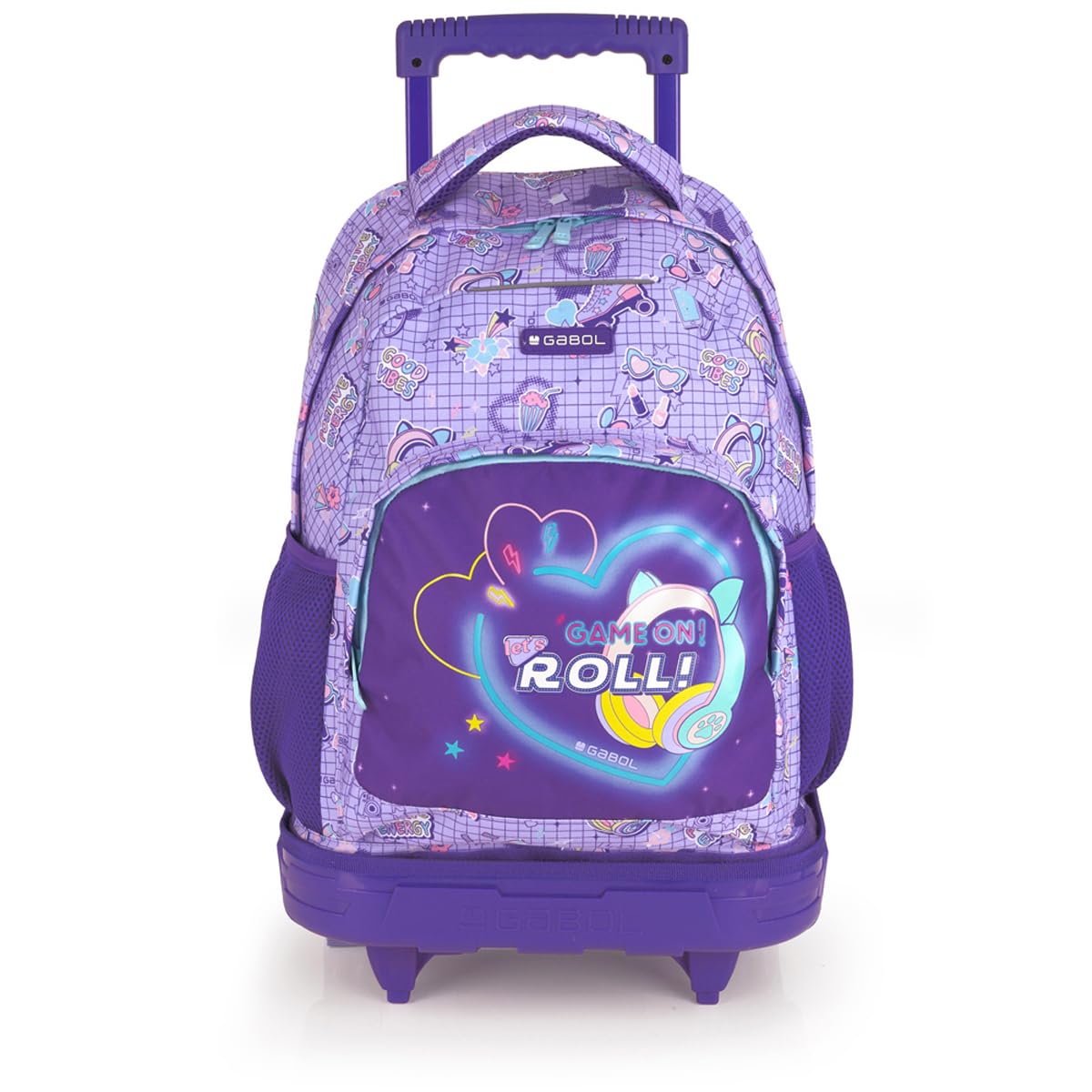 gabol-mochila-escolar-con-ruedas-desmontable-funny-34x46x20-cm-poli-ster-resiste image 1