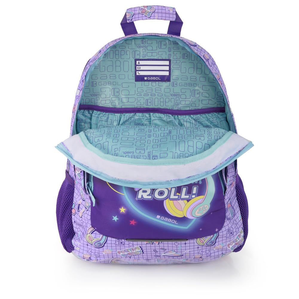 gabol-funny-mochila-escolar-3-compartimentos-15-6-lila image 4