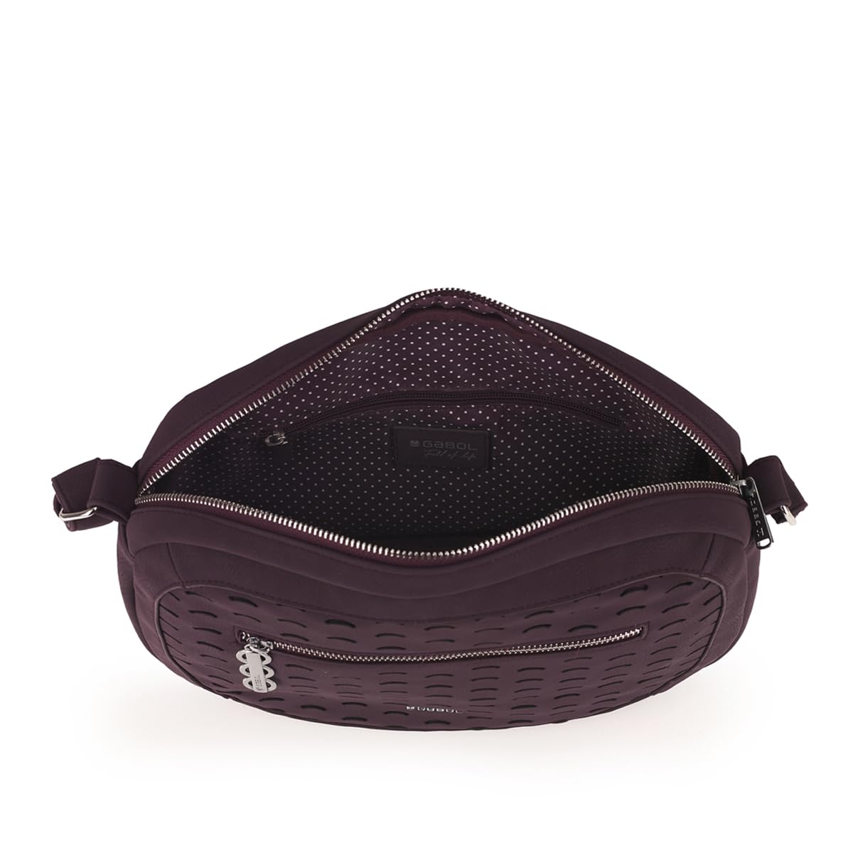 gabol-bolso-bandolera-tha-s-de-piel-sint-tica-en-color-burdeos image 4