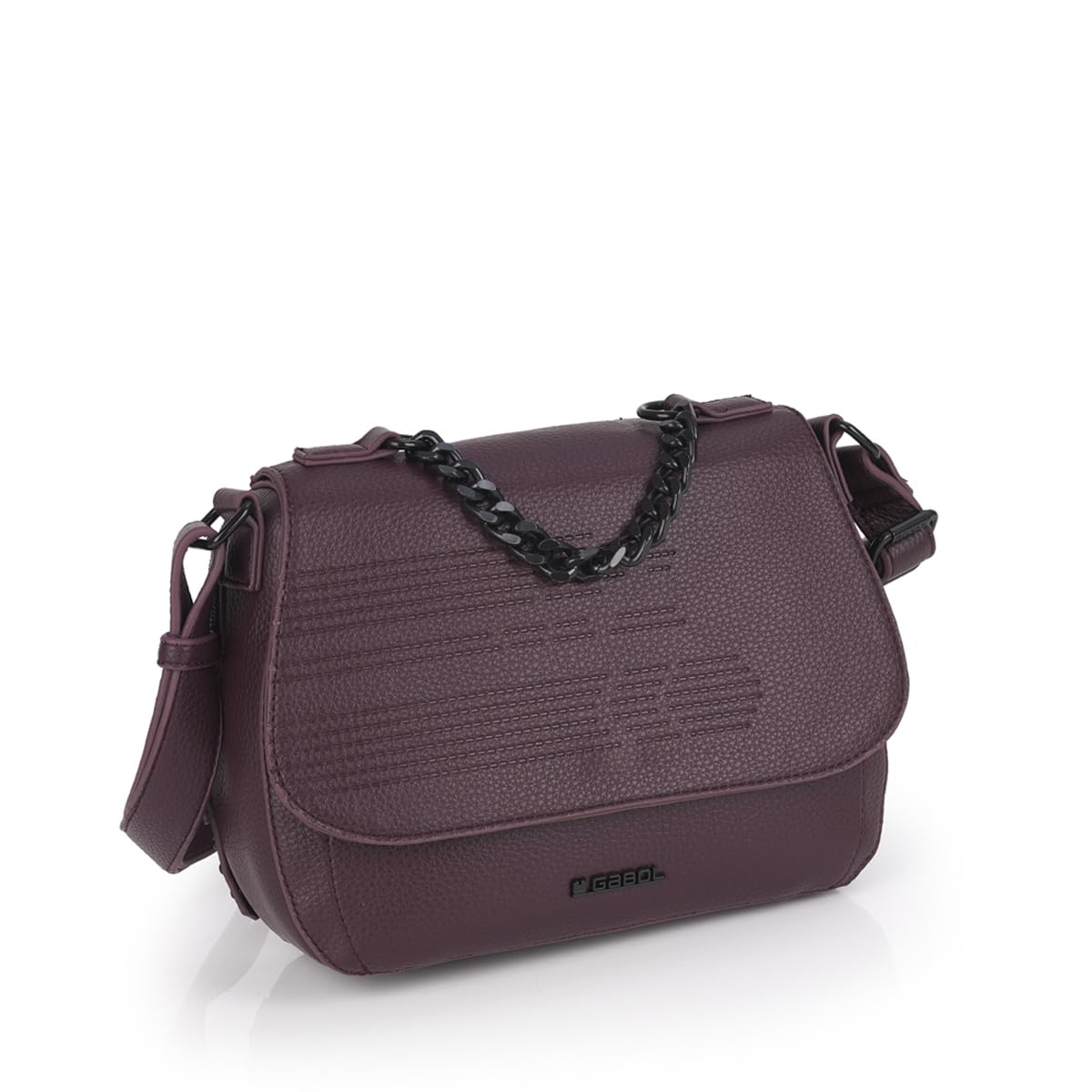 gabol-bolso-peque-o-olivia-de-piel-sint-tica-en-burdeos-24x17x7-cm image 5