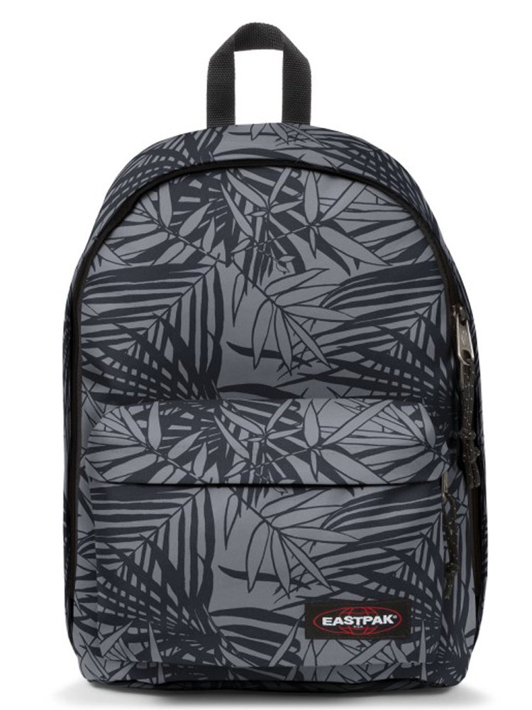 eastpak-out-of-office-mochila-27-l-negro-leaves-black-con-funda-para-port-til image 1