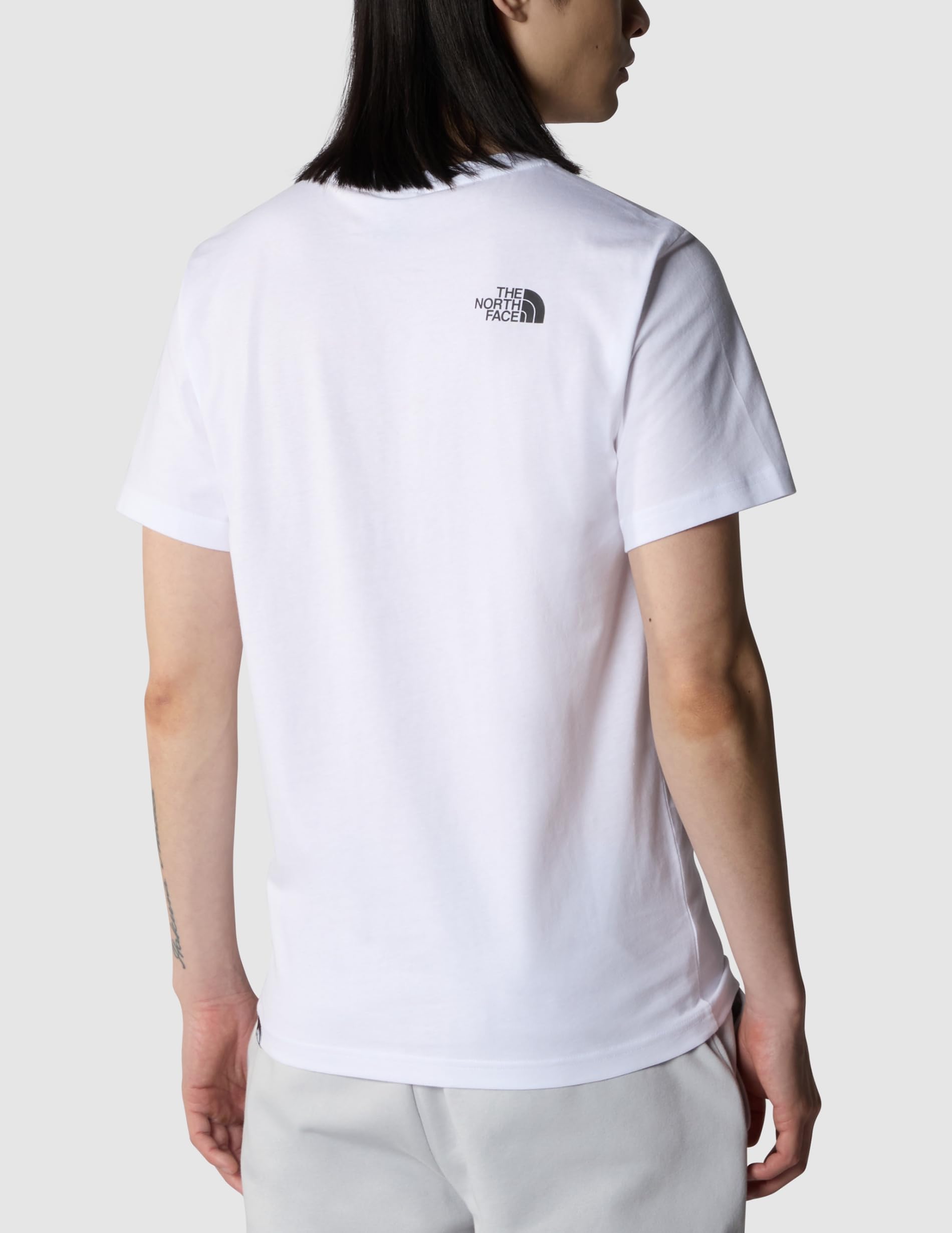 the-north-face-camiseta-gr-fica-1-para-hombre-ajuste-est-ndar-cuello-redondo-neg image 2