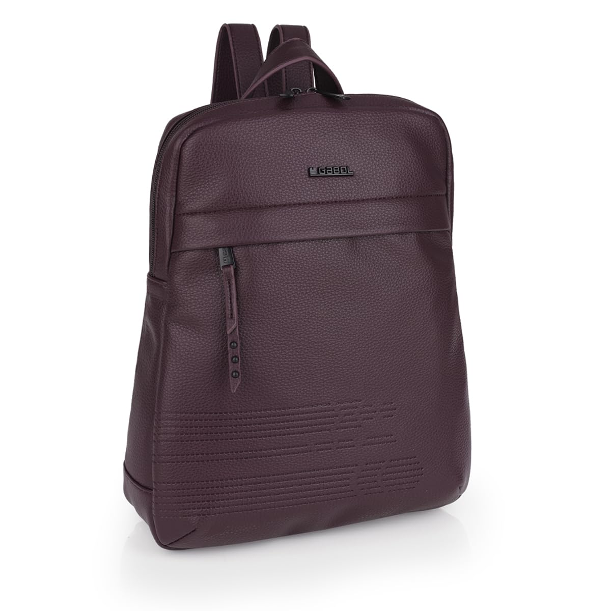 gabol-mochila-olivia-de-piel-sint-tica-color-burdeos-26x32x11-cm image 5