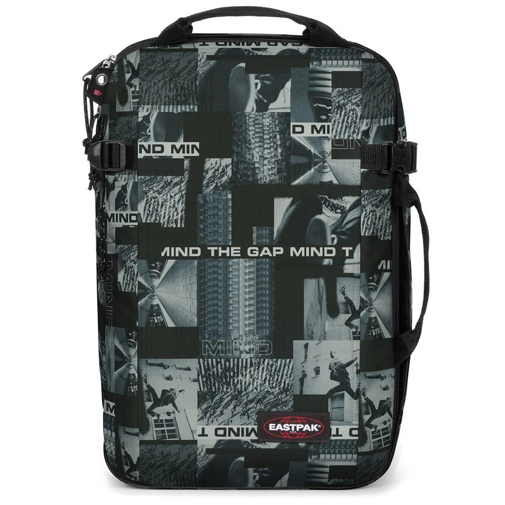 eastpak-morepack-mochila-35-l-estampado-geom-trico-kontrast-grey-white image 3