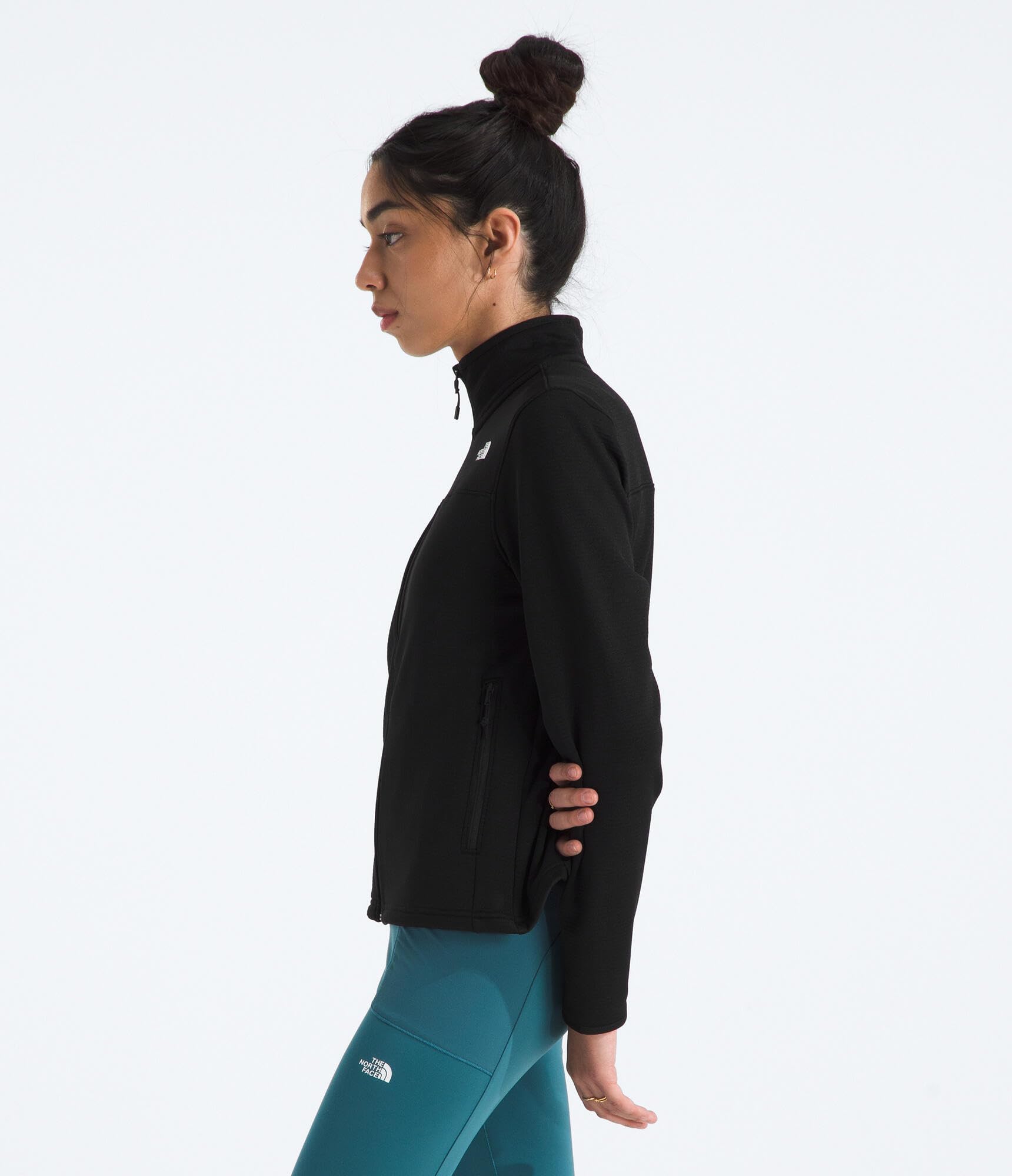 the-north-face-chaqueta-de-forro-polar-cedar-trail-grid-para-mujer-ligera-y-tran image 2