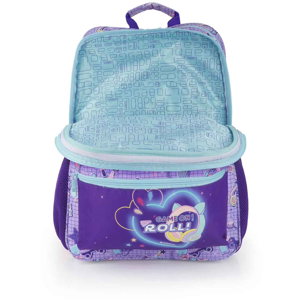 gabol-funny-mochila-escolar-adaptable-a-carro-32x44x15-cm-lila image 4