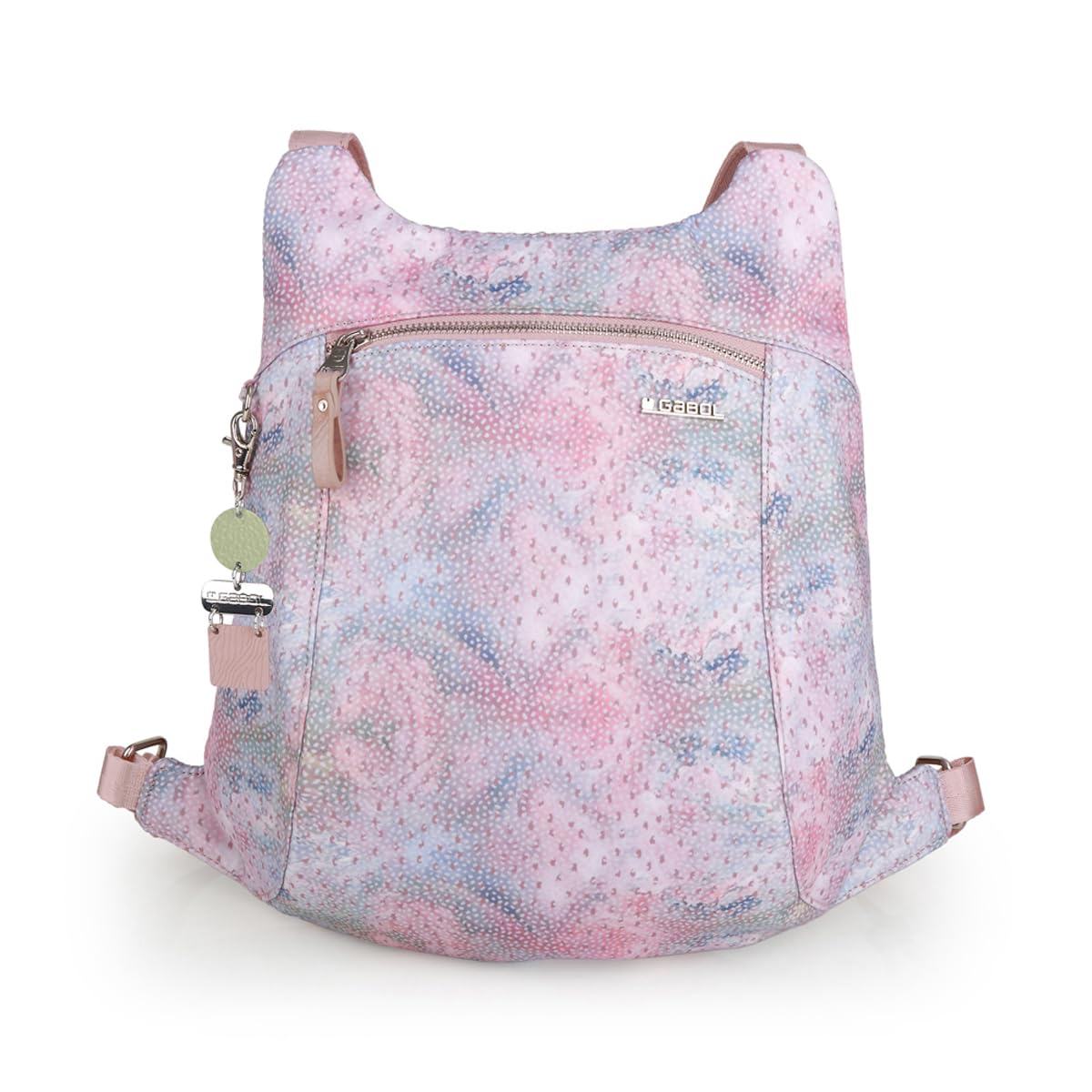 gabol-nabila-mochila-bolso-rosa-de-poli-ster-y-piel-sint-tica image 1