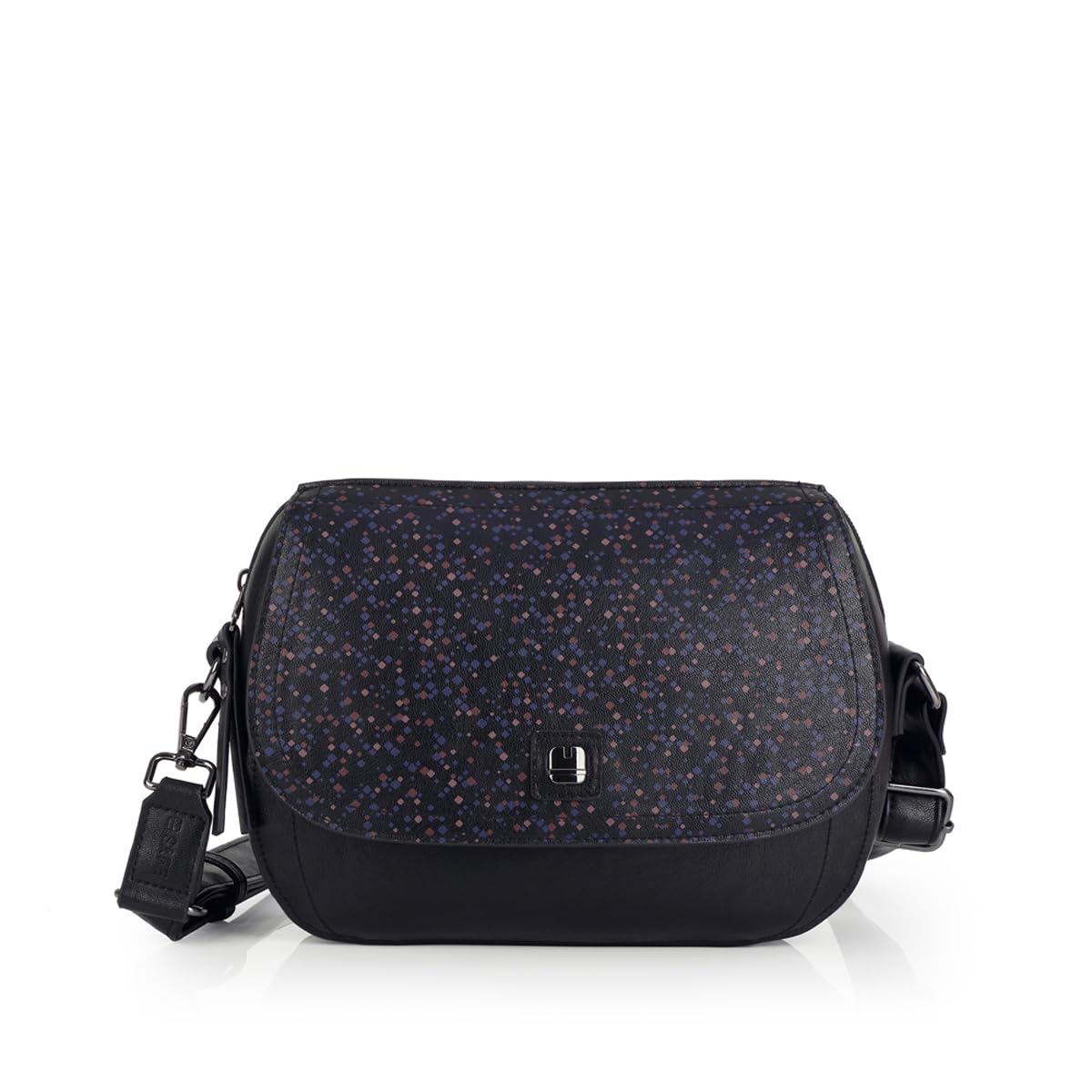gabol-bolso-bandolera-anni-piel-sint-tica-negra-libre-de-pvc-con-bandolera-de-se image 1