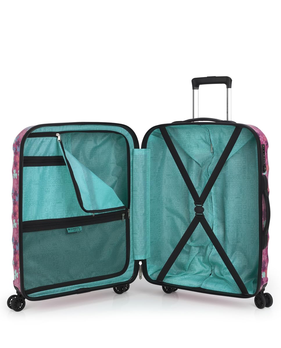 gabol-maleta-mediana-infantil-r-gida-clover-47x66x25-cm-65-2l-con-4-ruedas-doble image 4