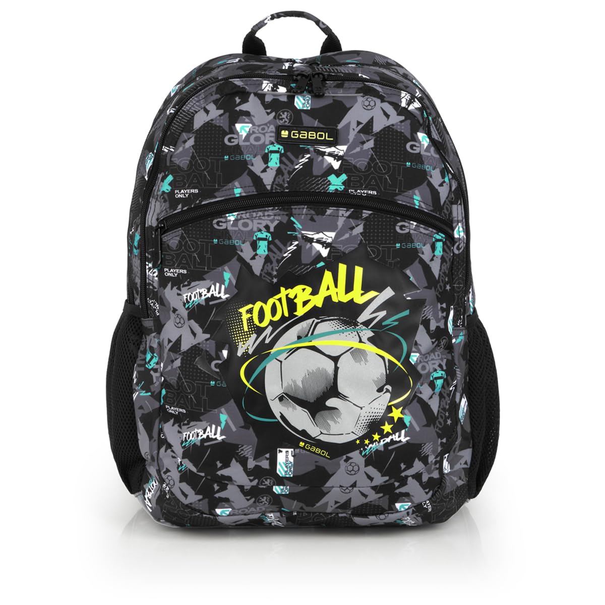 gabol-score-mochila-escolar-adaptable-a-carro-34x46x20-cm-2-compartimentos-negro image 1