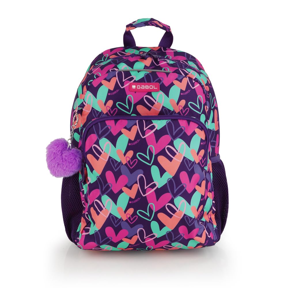 gabol-mochila-escolar-adaptable-a-carro-kokoro-31x41x16-cm-resistente-al-agua-es image 1
