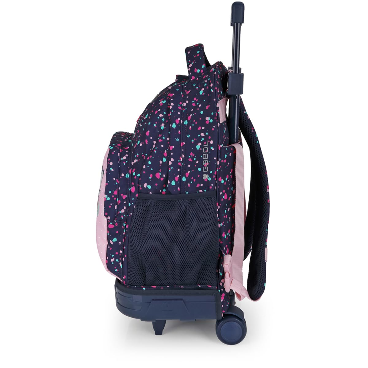 gabol-mochila-escolar-con-ruedas-desmontable-party-34x46x20-cm-azul-marino image 5