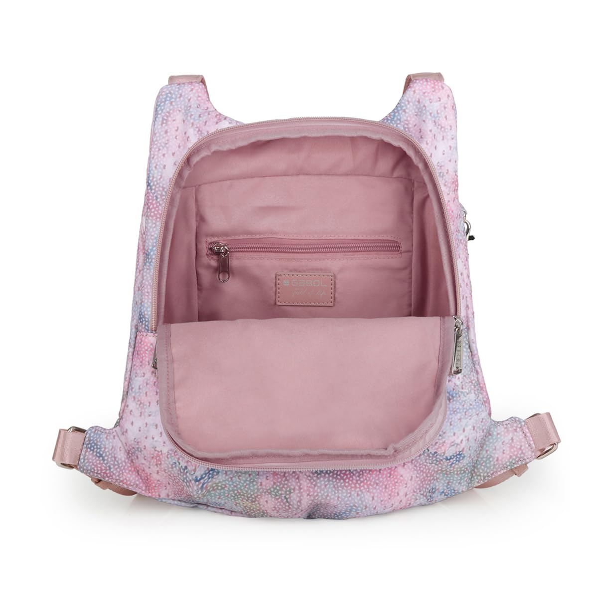 gabol-nabila-mochila-bolso-rosa-de-poli-ster-y-piel-sint-tica image 4
