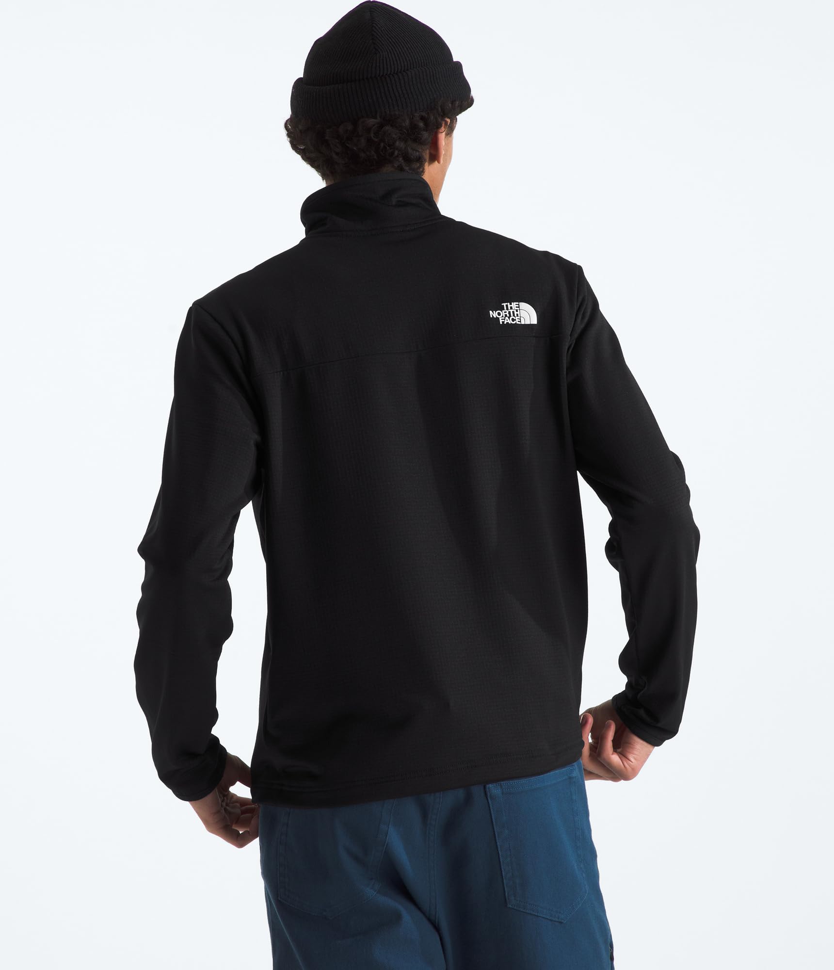 the-north-face-chaqueta-de-forro-polar-cedar-trail-grid-1-4-zip-hombre image 3