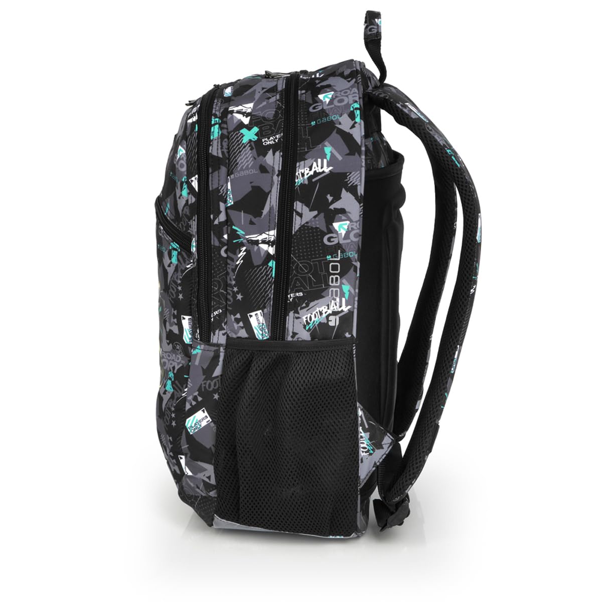 gabol-score-mochila-escolar-adaptable-a-carro-34x46x20-cm-2-compartimentos-negro image 2