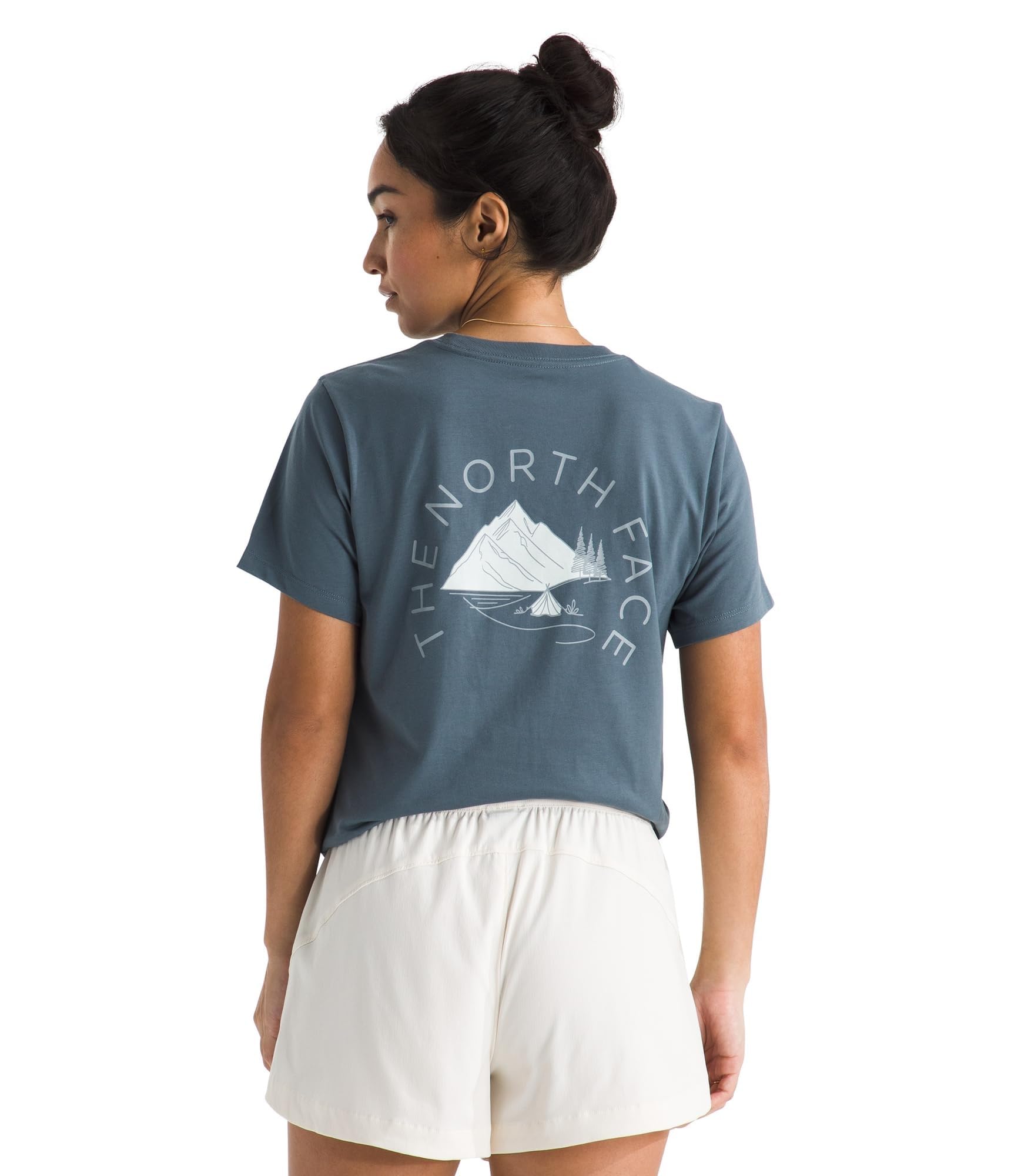 the-north-face-camiseta-gr-fica-regular-de-monte-para-mujeres image 7