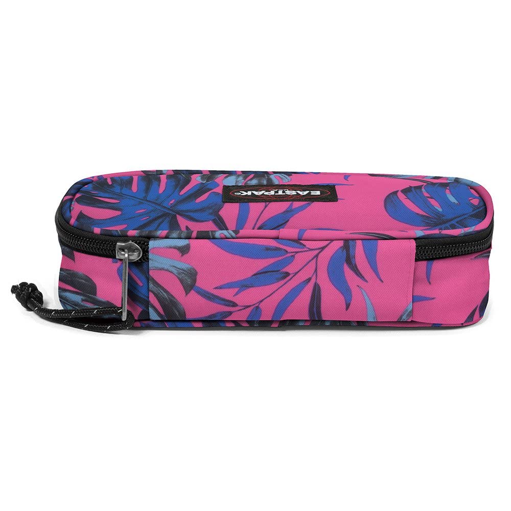 eastpak-oval-single-estuche-22-cm-rosa-brize-monstera-pink image 2