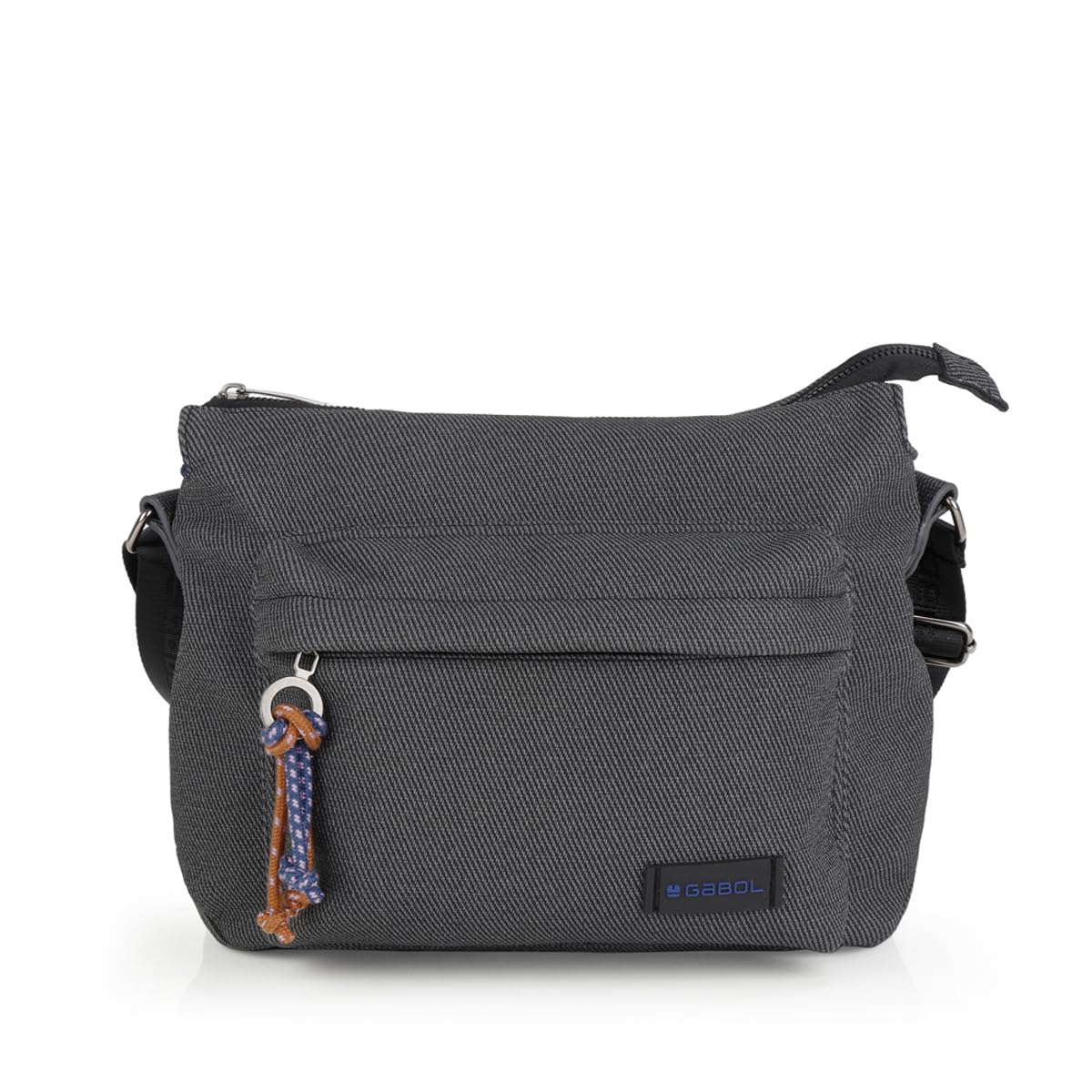 gabol-bolso-bandolera-selma-piel-sint-tica-gris-30x22x9-cm image 1