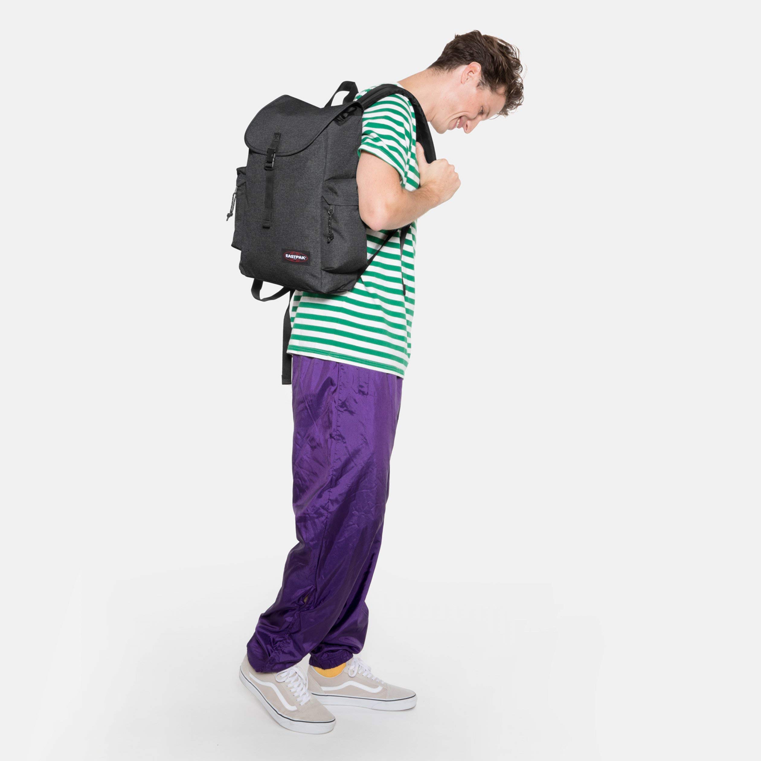 eastpak-austin-mochila-18l-42-cm-black-denim-ligera-y-organizada image 5