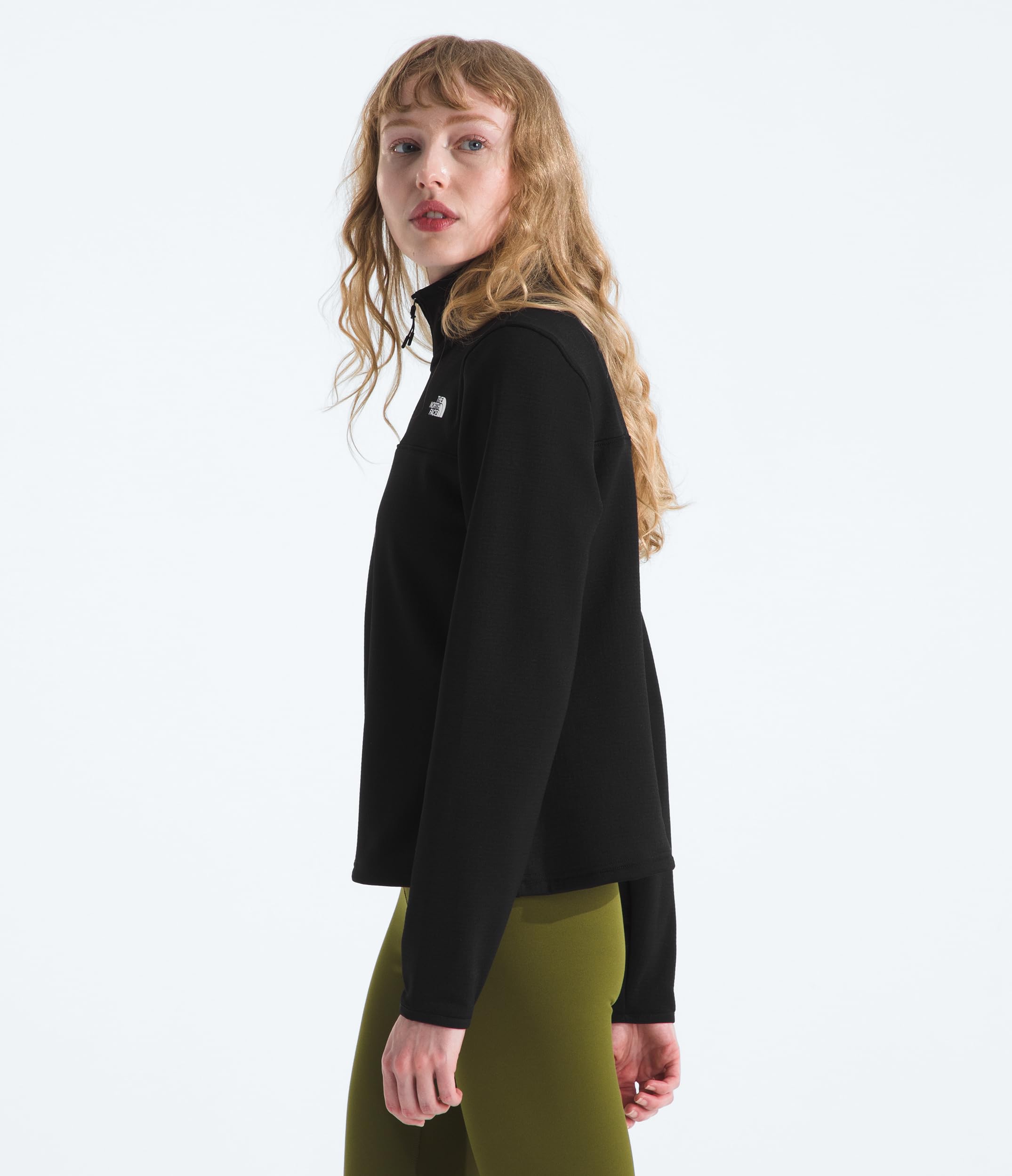 the-north-face-chaqueta-de-forro-polar-mujer-cedar-trail-grid-cremallera-1-4 image 3