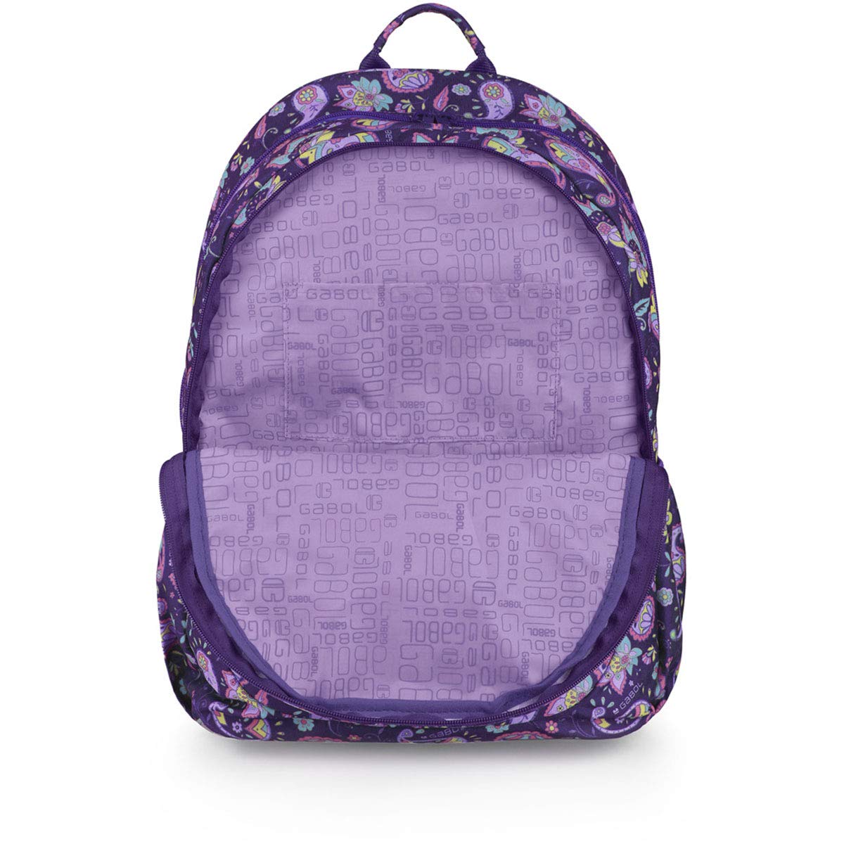gabol-pranah-mochila-adaptable-a-carro-para-ni-as-color-morado-espalda-termoform image 4