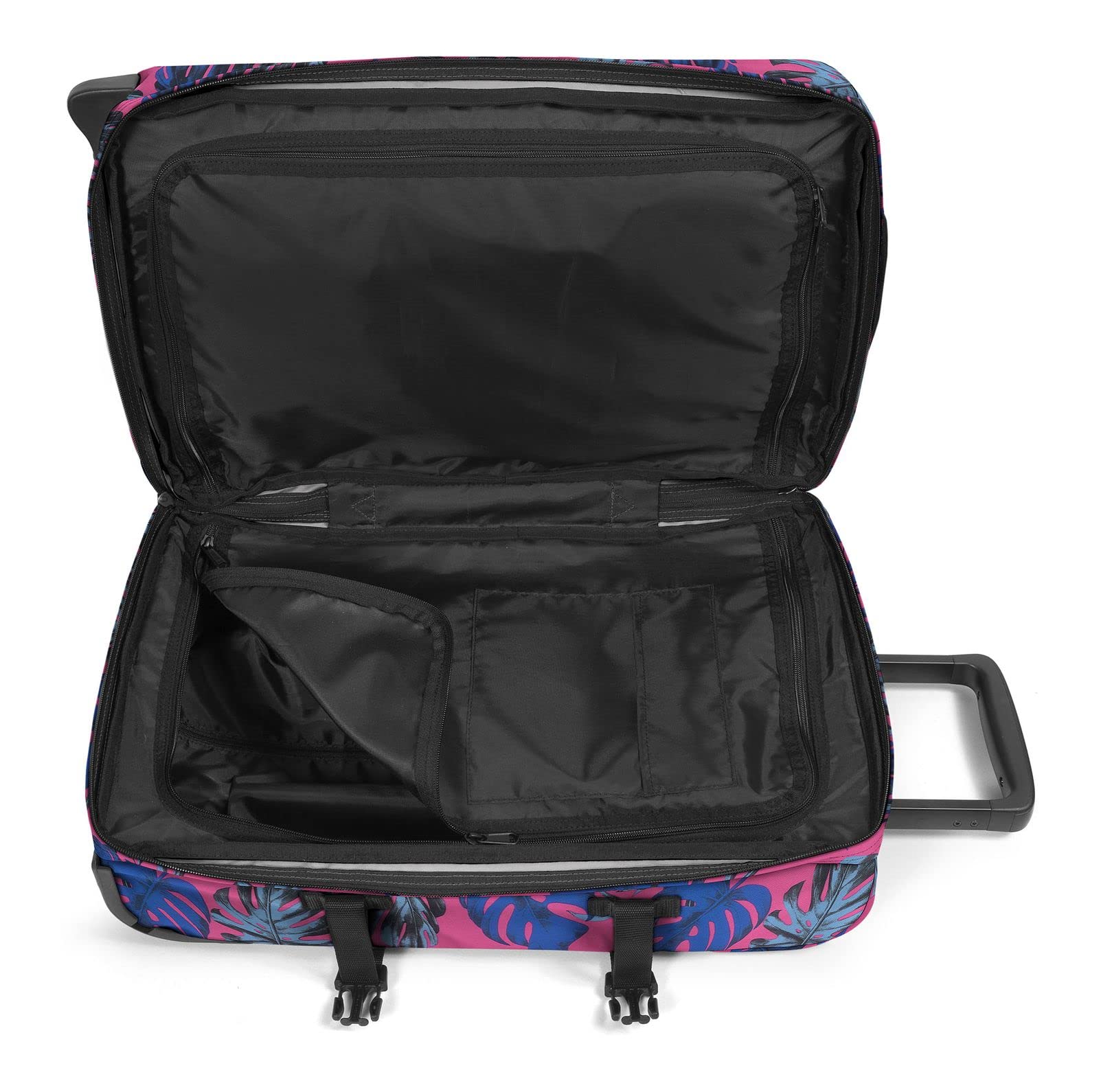eastpak-tranverz-s-maleta-de-cabina-42l-poli-ster-rosa-brize-monstera-pink-51-cm image 4