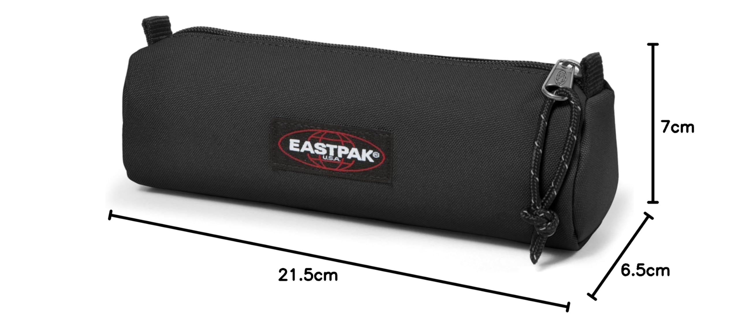 eastpak-round-estuche-black-negro-estuche-redondo-original-de-nylon-con-cremalle image 5