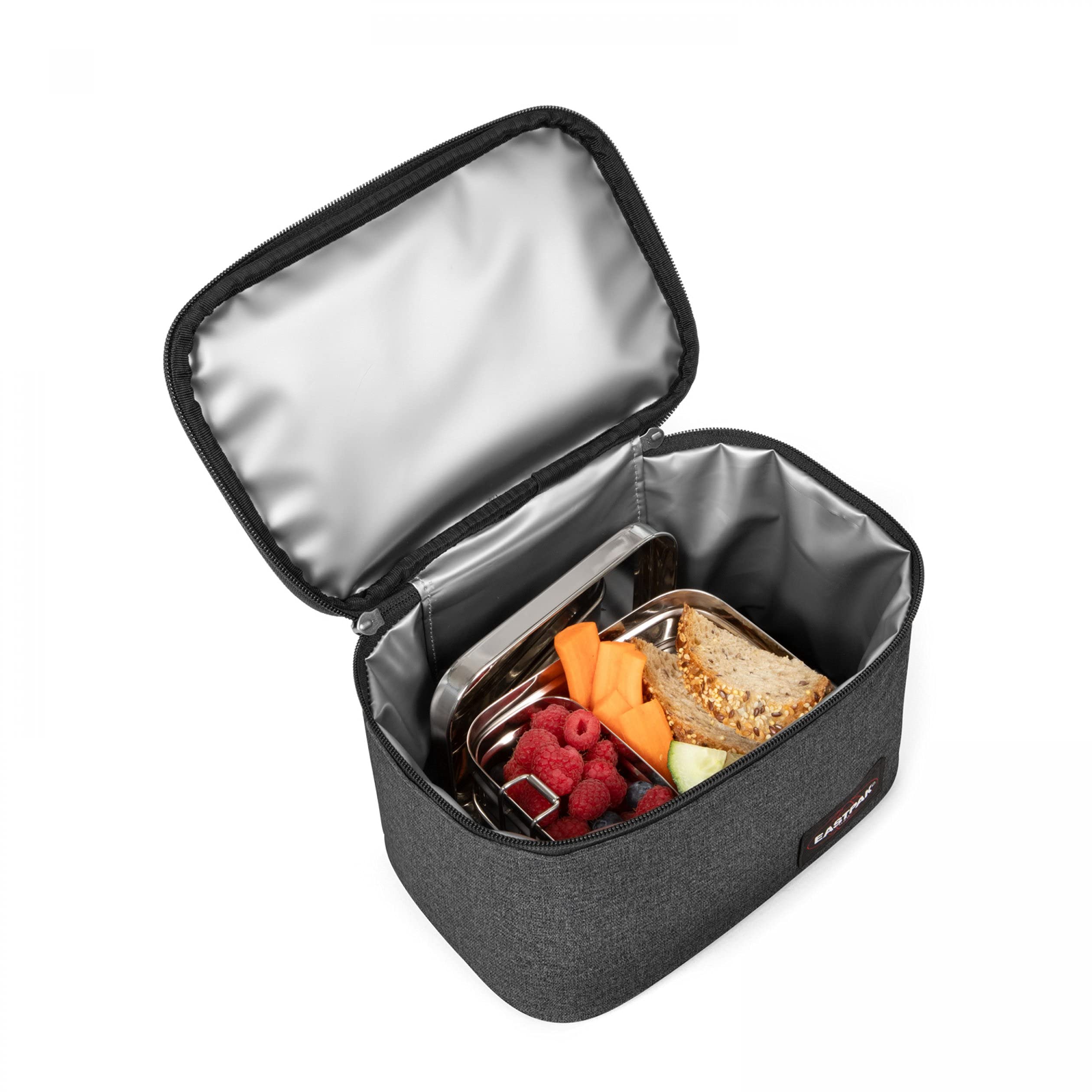 eastpak-oval-lunch-box-5-l-gris-black-denim-fiambrera-aislante-con-cremallera-y- image 4