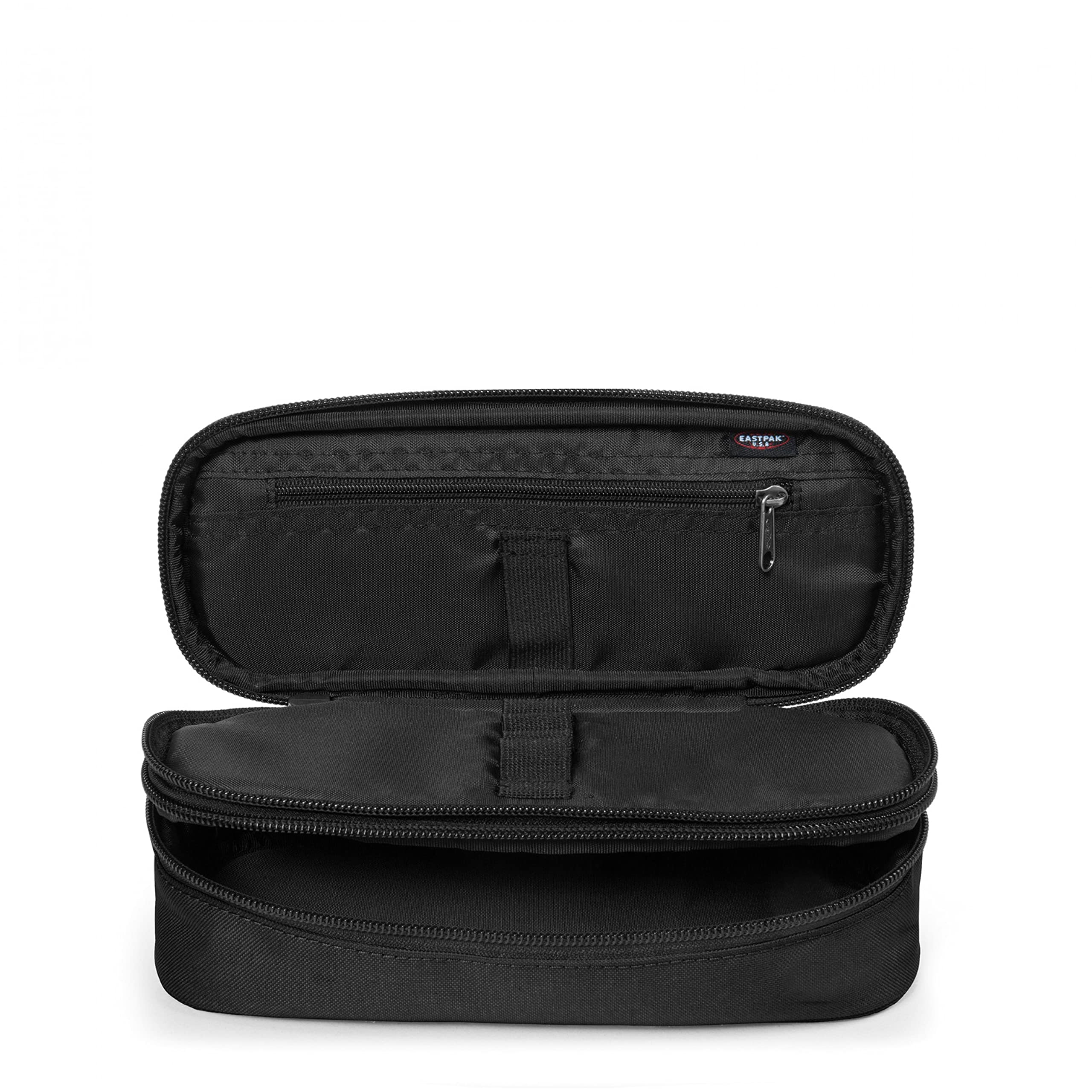 eastpak-double-oval-estuche-multibolsillos-de-nylon-22-cm-negro image 4