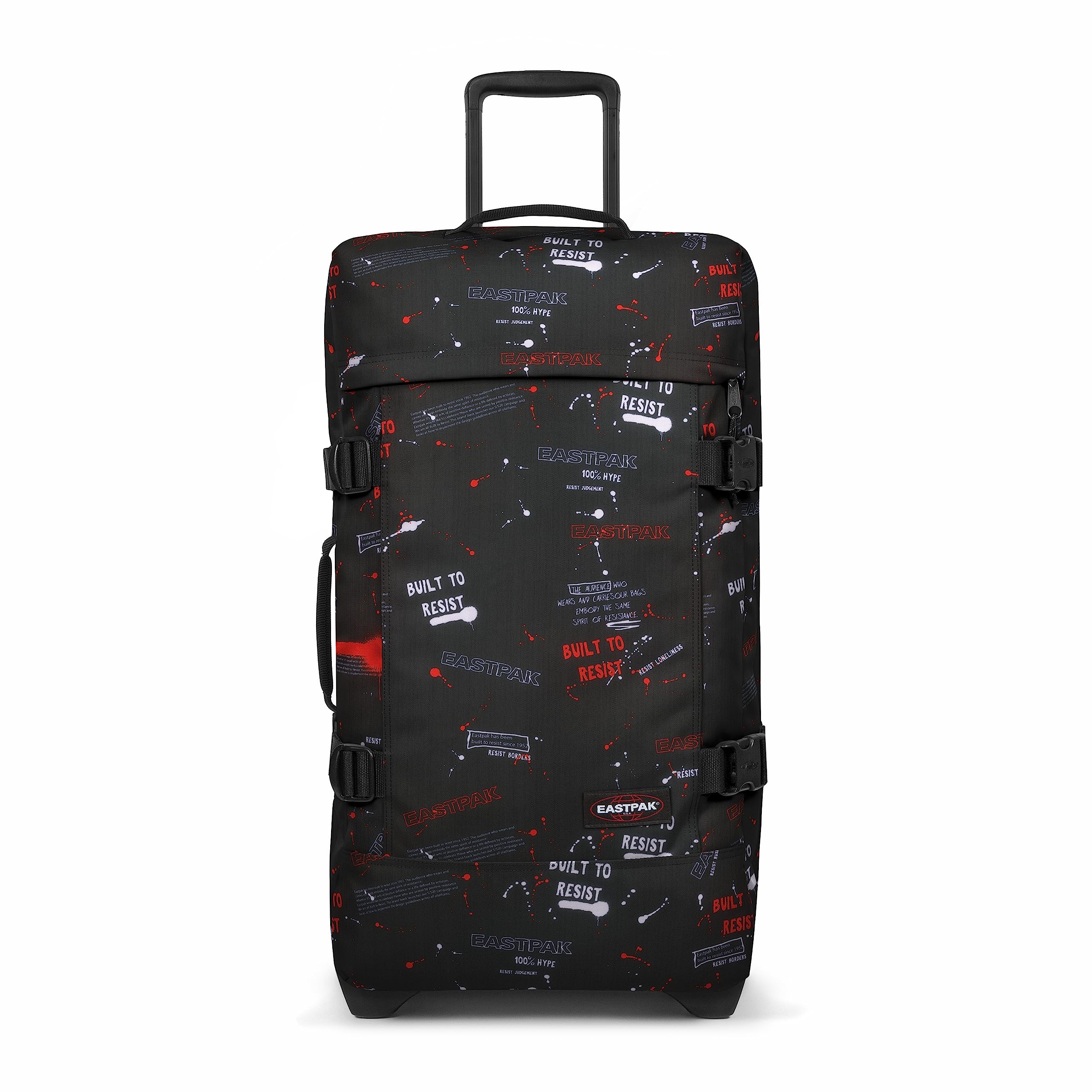 eastpak-tranverz-m-maleta-67-cm-78-l-negro-tags-black image 4