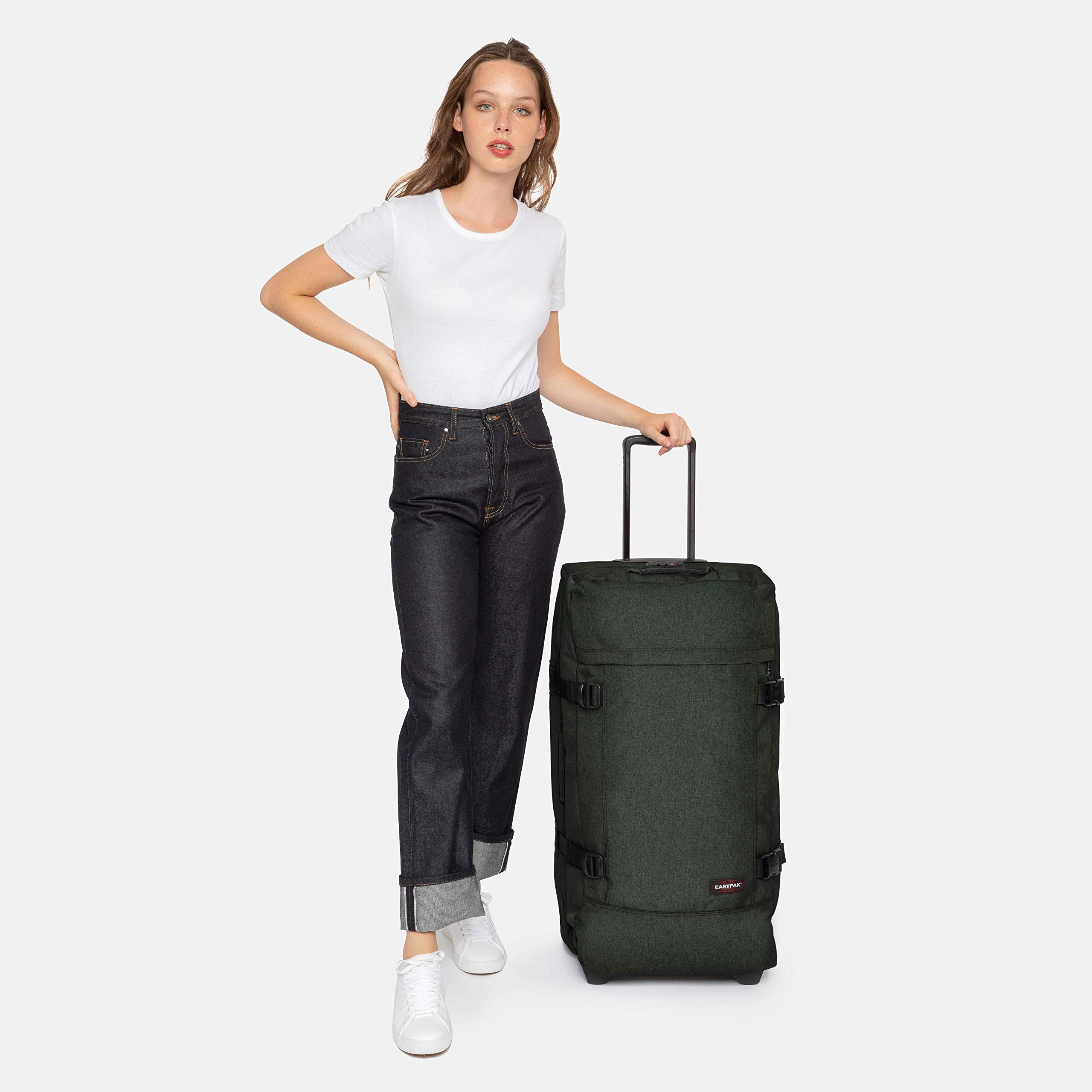 eastpak-tranverz-l-maleta-de-121-l-79-cm-verde-crafty-moss-maleta-grande-para-vi image 6
