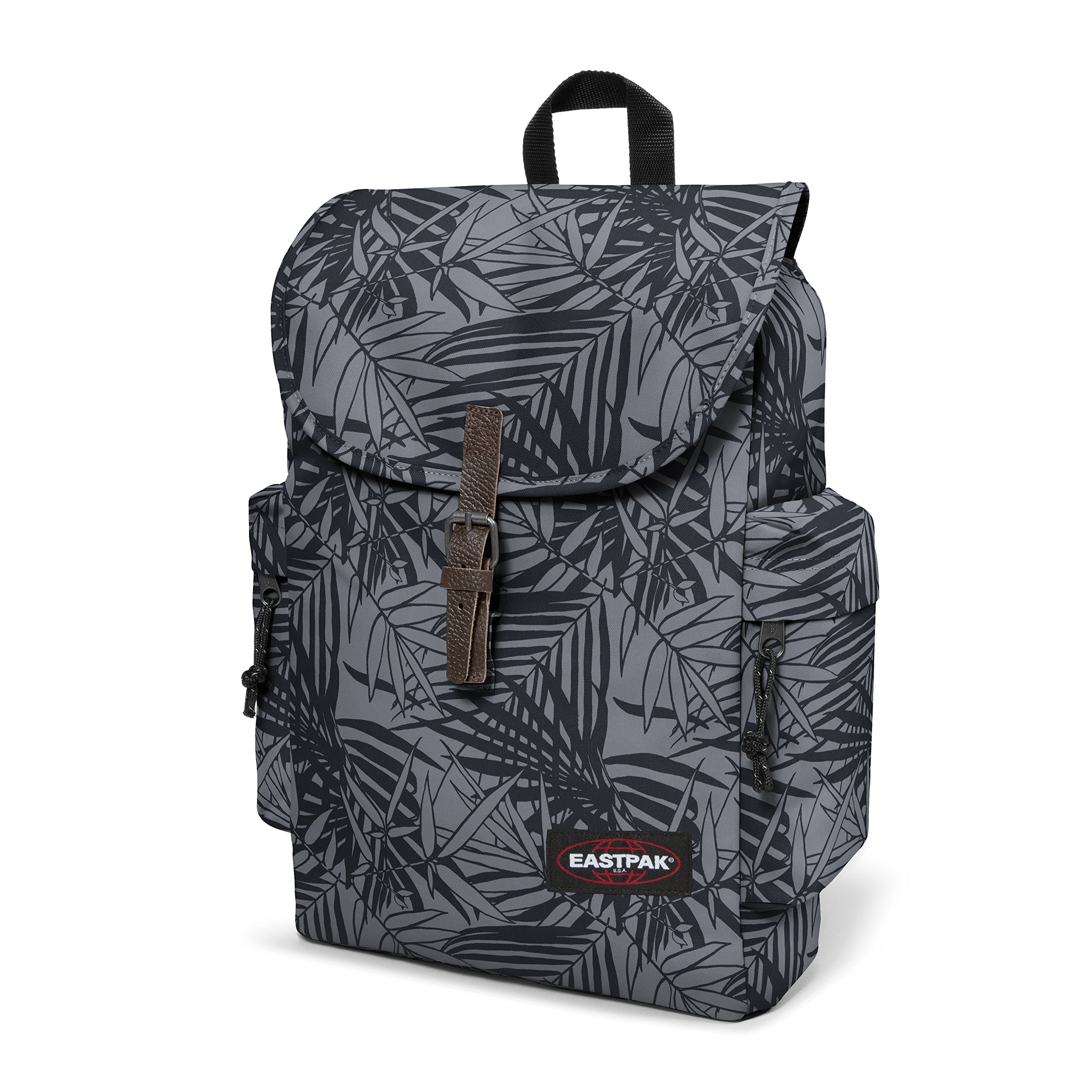 eastpak-austin-mochila-18-l-con-funda-para-port-til-15-negro-leaves-black image 5