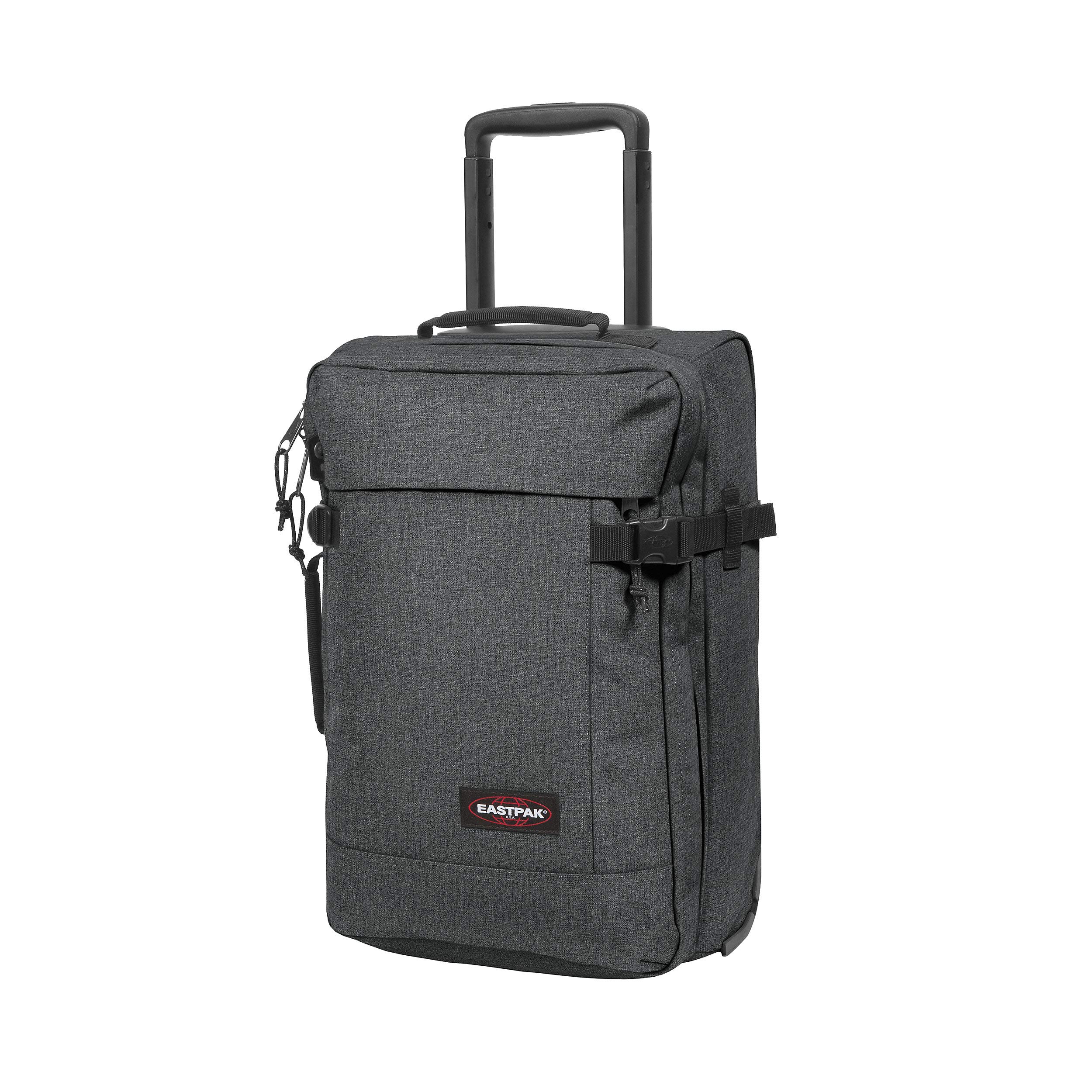 eastpak-tranverz-xs-28-5l-black-denim-gris-equipaje-de-mano image 1