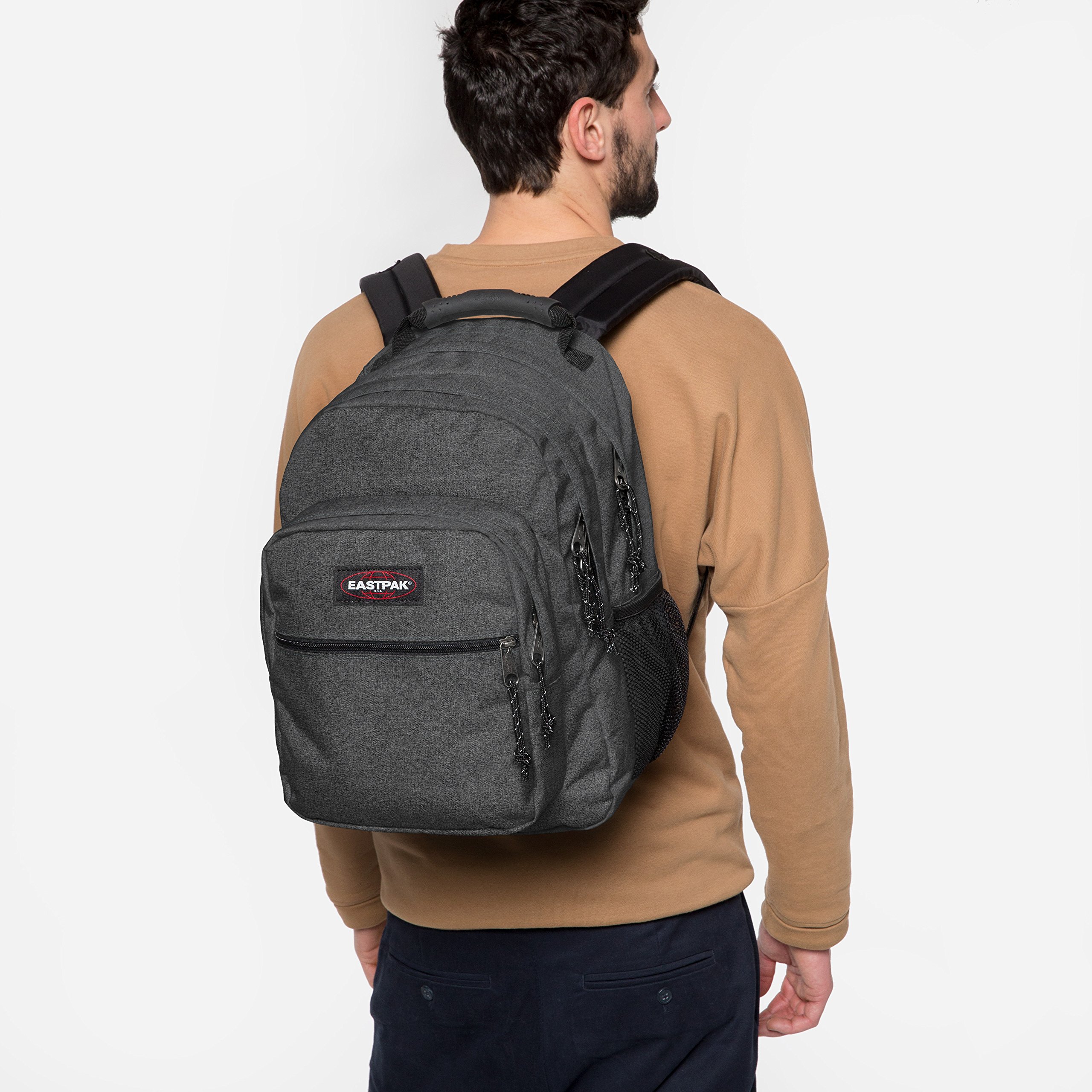 eastpak-egghead-mochila-unisex-32-l-black-denim-con-acceso-lateral-para-port-til image 3