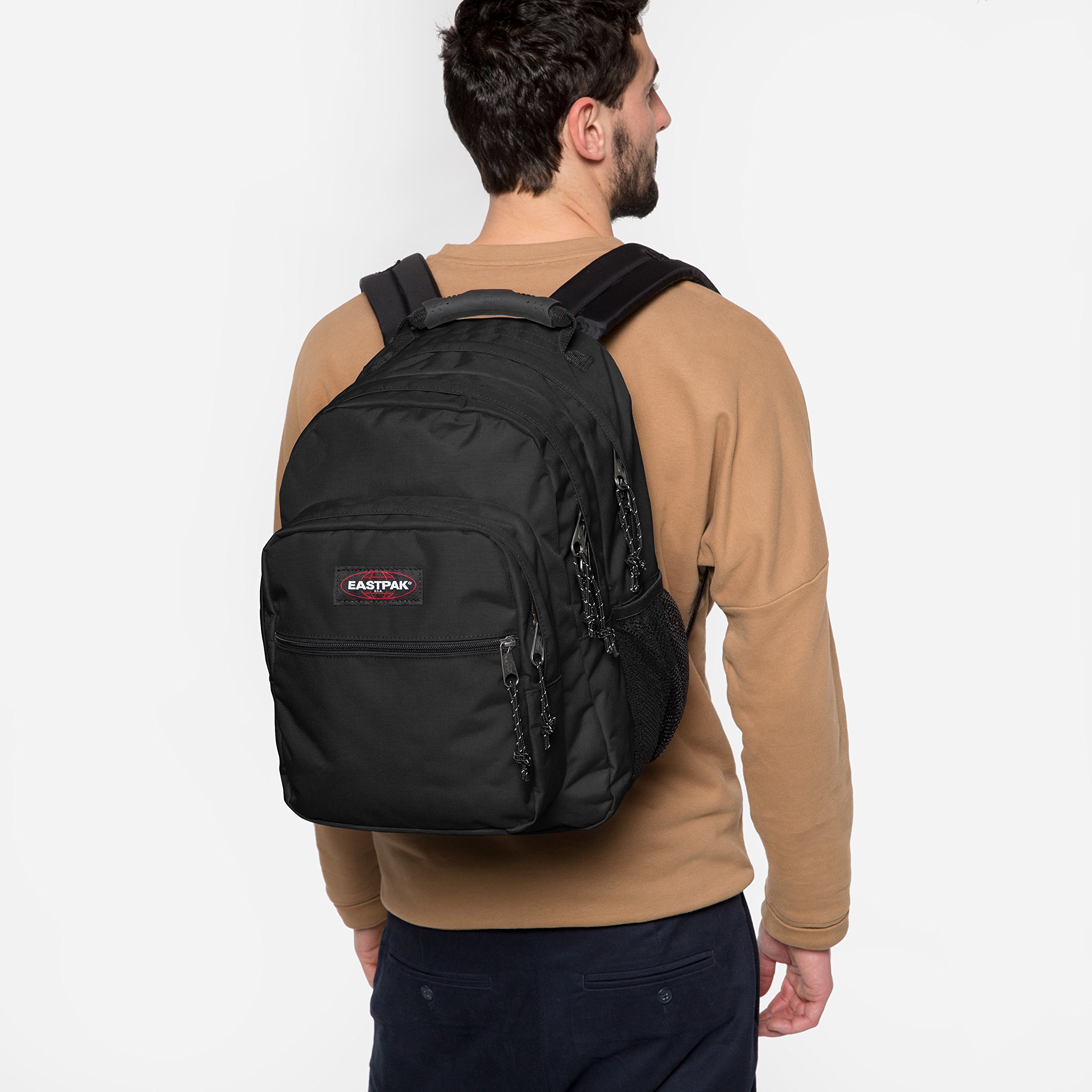 eastpak-egghead-mochila-unisex-32-l-negro-con-acceso-lateral-para-port-til-de-15 image 3