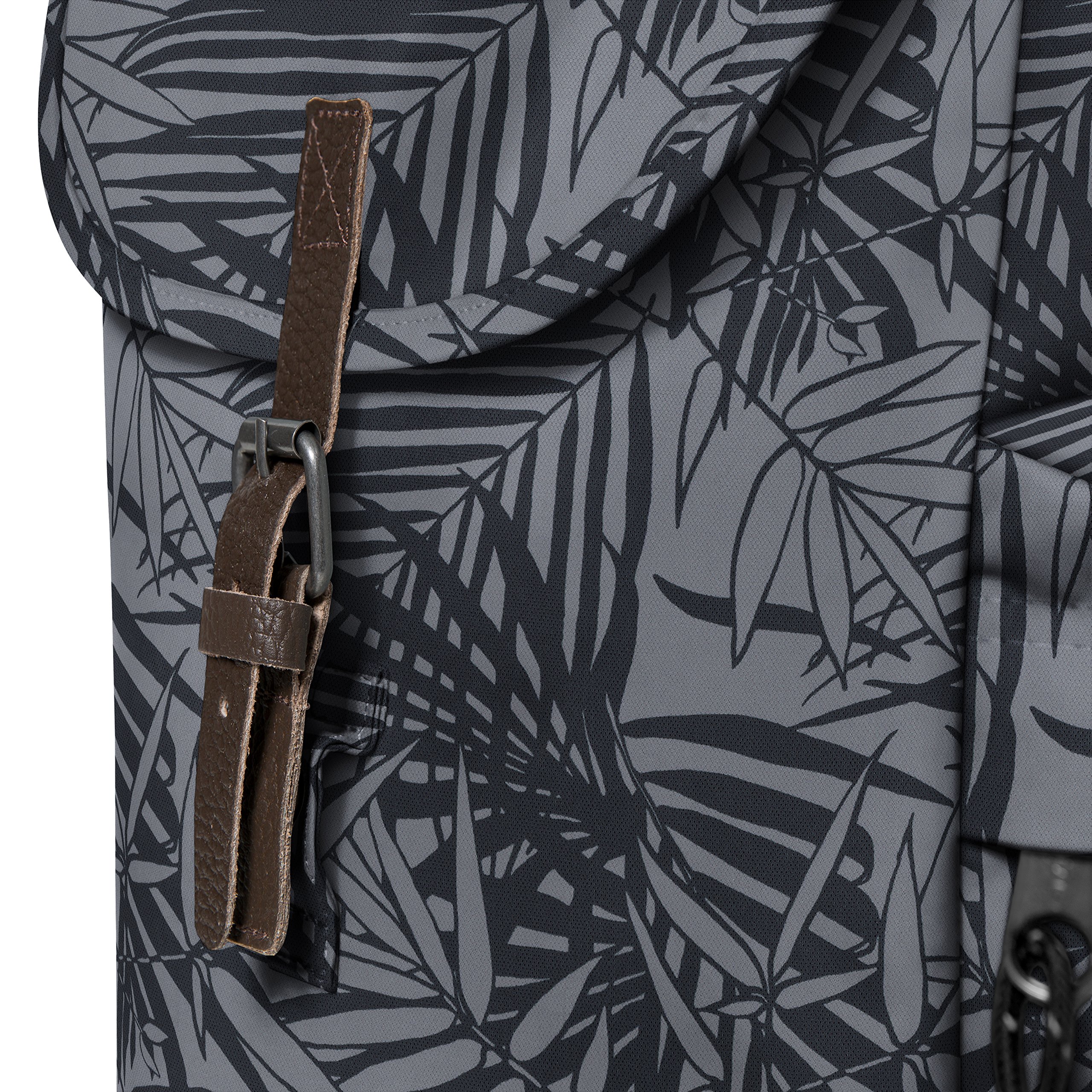 eastpak-austin-mochila-18-l-con-funda-para-port-til-15-negro-leaves-black image 6